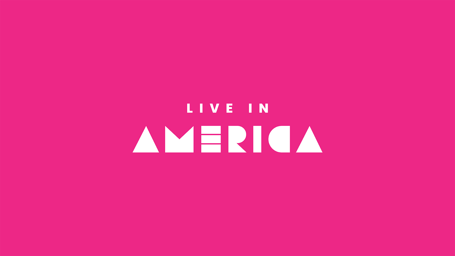 Live in America logo