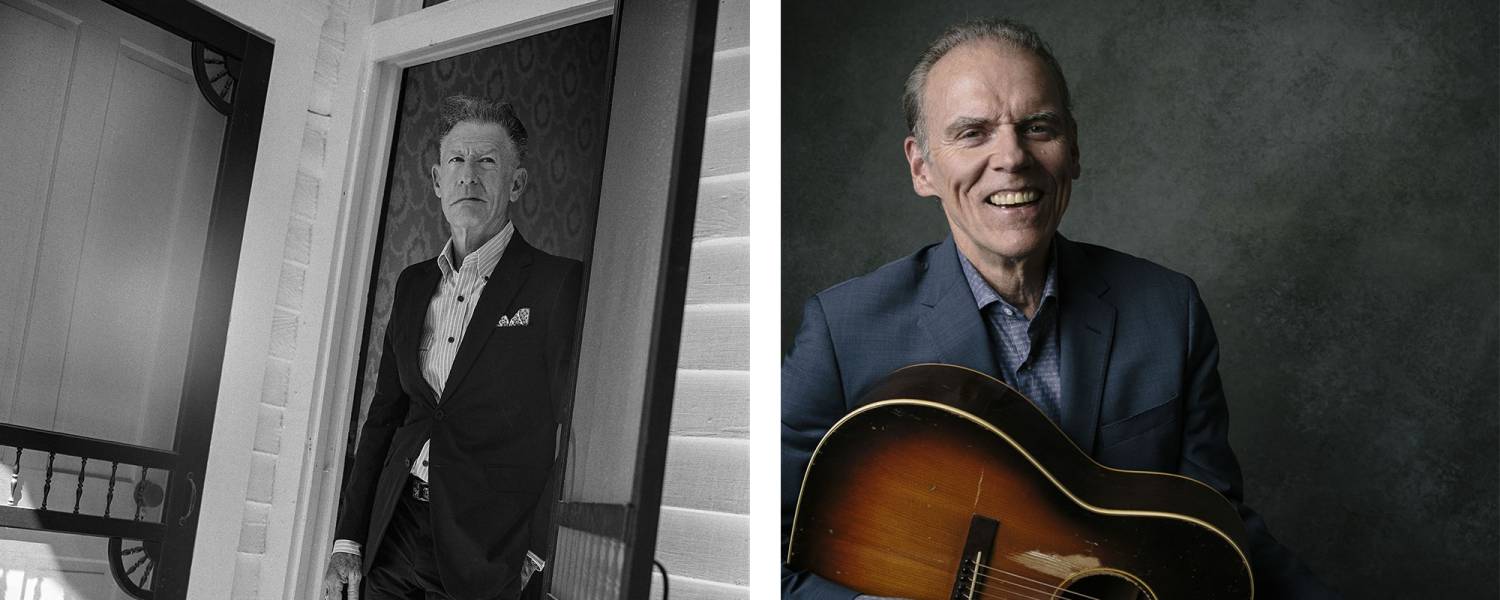 Lyle Lovett & John Hiatt Together On Stage 