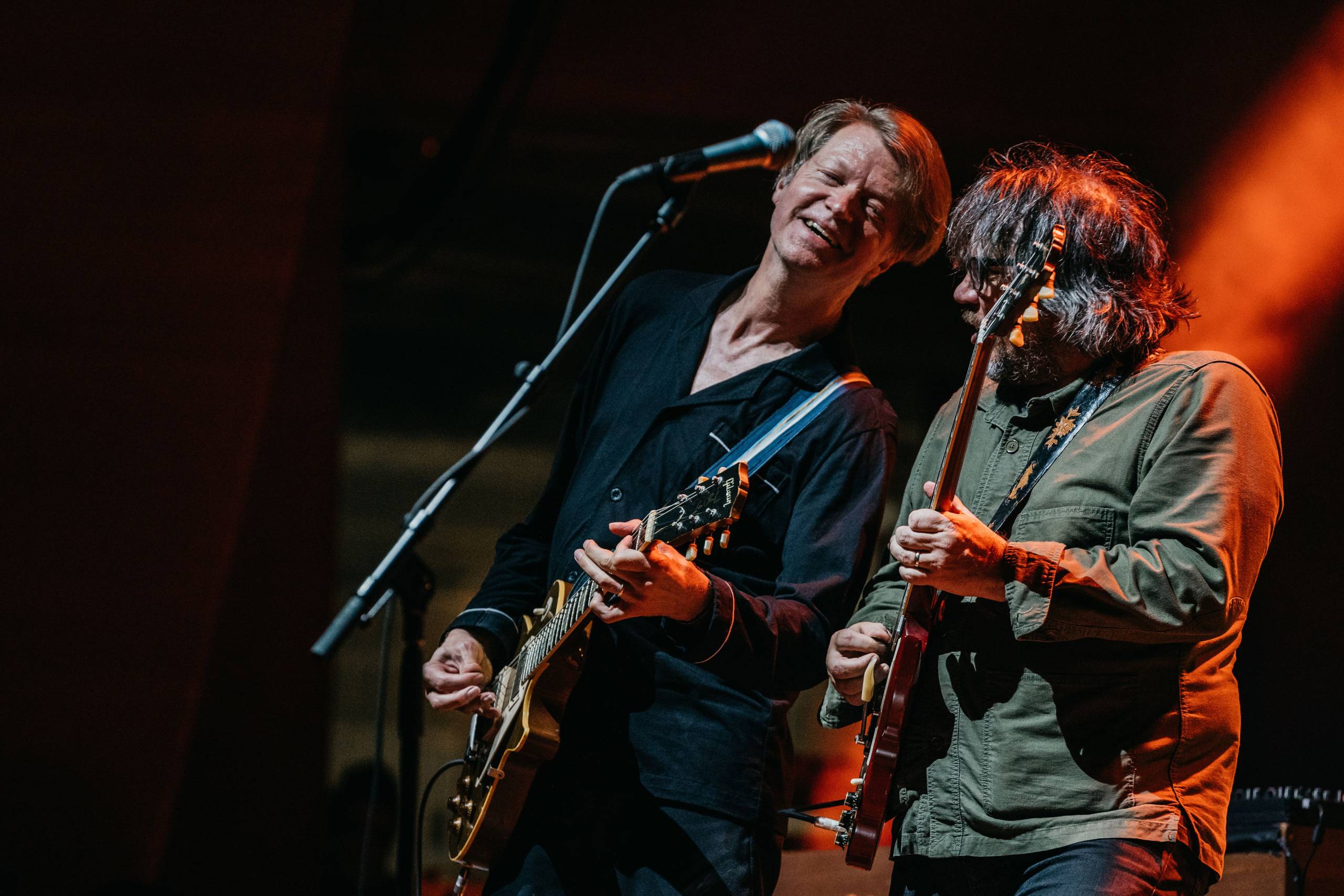 Wilco plays at Millennium Park, Chicago. August 28, 2021