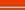 Flag with wide orange bands and five narrow horizontal stripes in pink, blue, light blue, yellow, and orange.