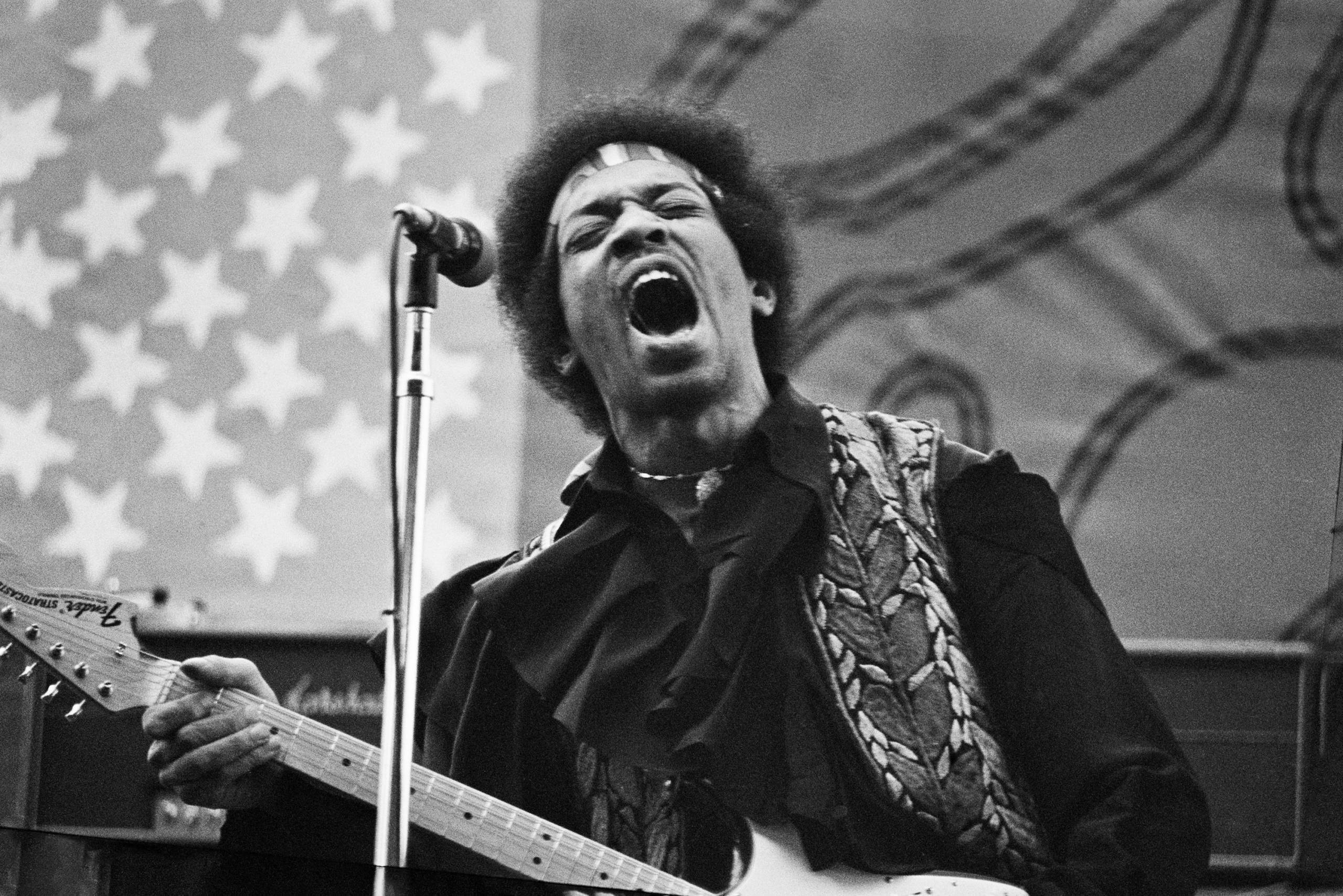 Jimi Hendrix at the Golden Bear Raceway, Cal Expo