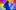 Anvil Fest Silhouette of guitarist and drum set on colorful background with microphone.